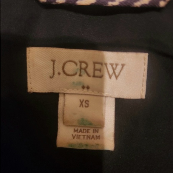 J. Crew Black and White Herringbone Vest - Picture 4 of 7